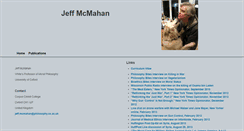 Desktop Screenshot of jeffersonmcmahan.com